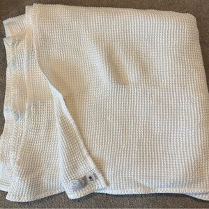 Boll & Branch King Waffle Bed Blanket